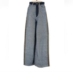 Zara Denim inside out pants